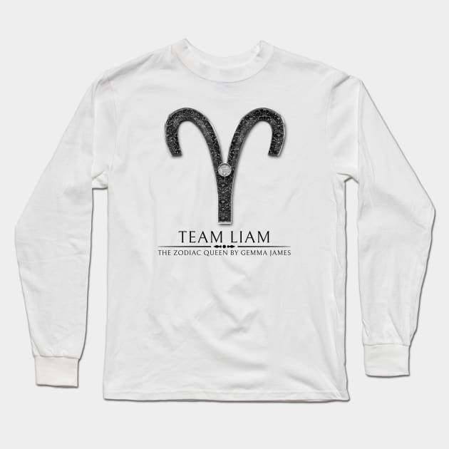 Team Liam Long Sleeve T-Shirt by Author Gemma James